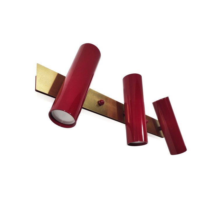 Настенный светильник LUNO-3 Burgundy5